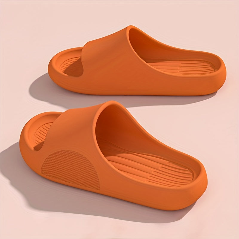 Schwarze Komfort-Slipper