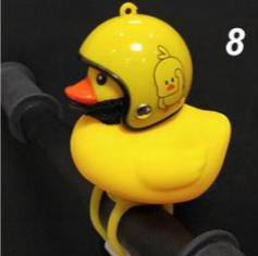 Kleine gelbe Entenfahrradklingel Brehn