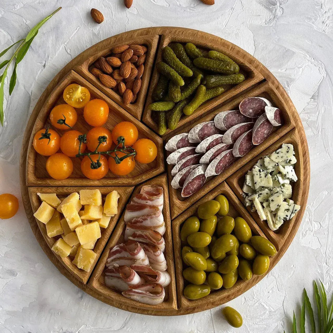 Holz Serviertablett — Verleiht Deinen Snacks den Wow-Faktor für unvergessliche Genussmomente | Brehn