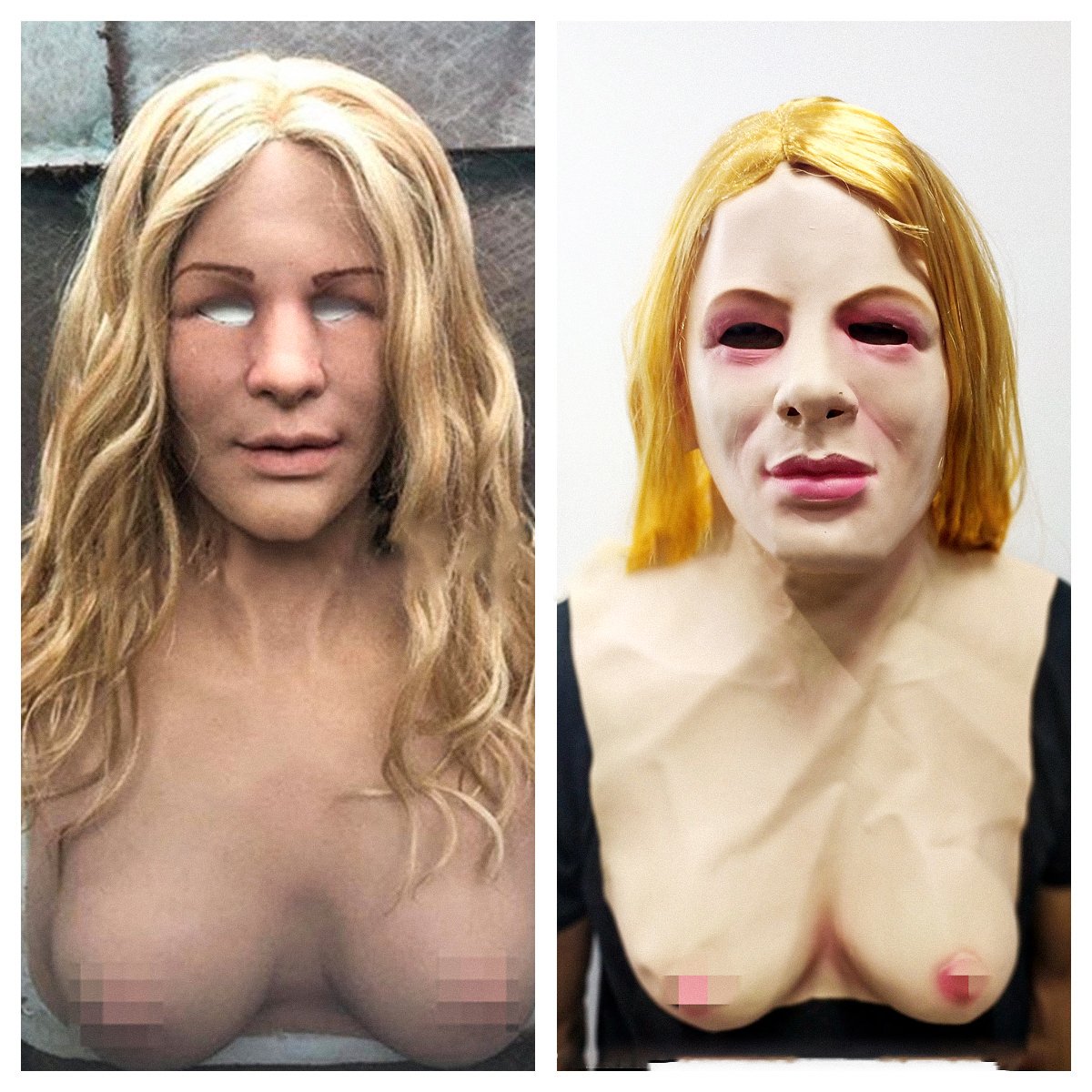 MaskEnigma Halloween Realistische Verkleidung für ältere Menschen
