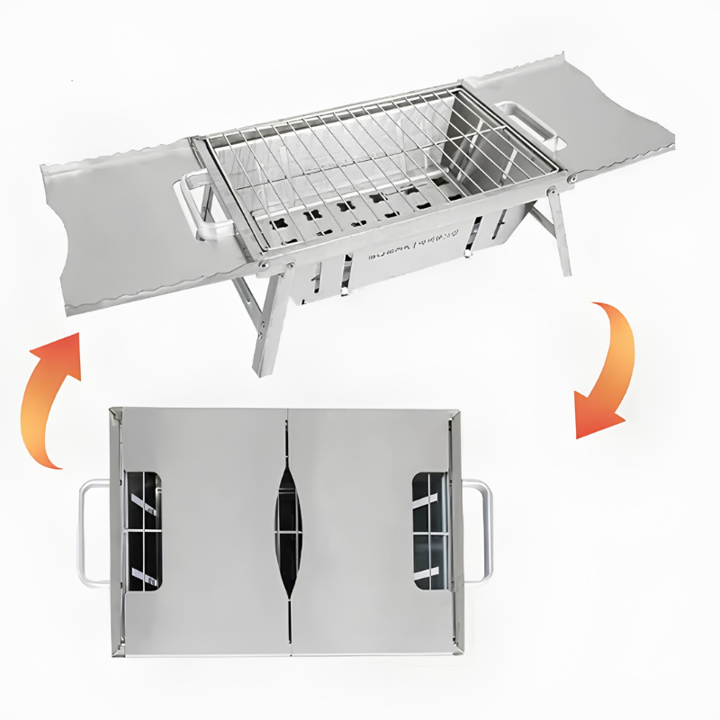 Grill pliable compact für unterwegs | Brehn