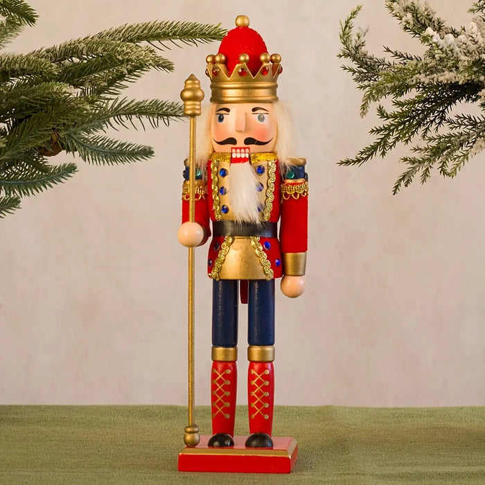 Brehn | NussknackerJoy - Holz Nussknacker Soldatenfigur für zeitlosen Weihnachtszauber