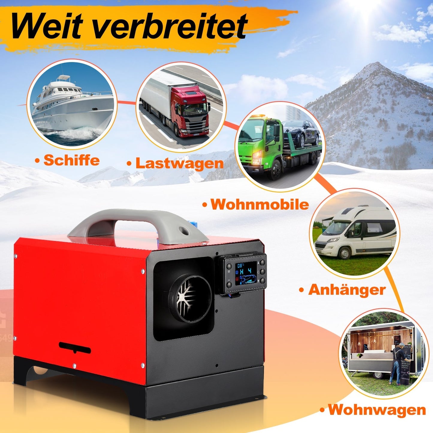 8KW 12V Standheizung Diesel Auto | Brehn