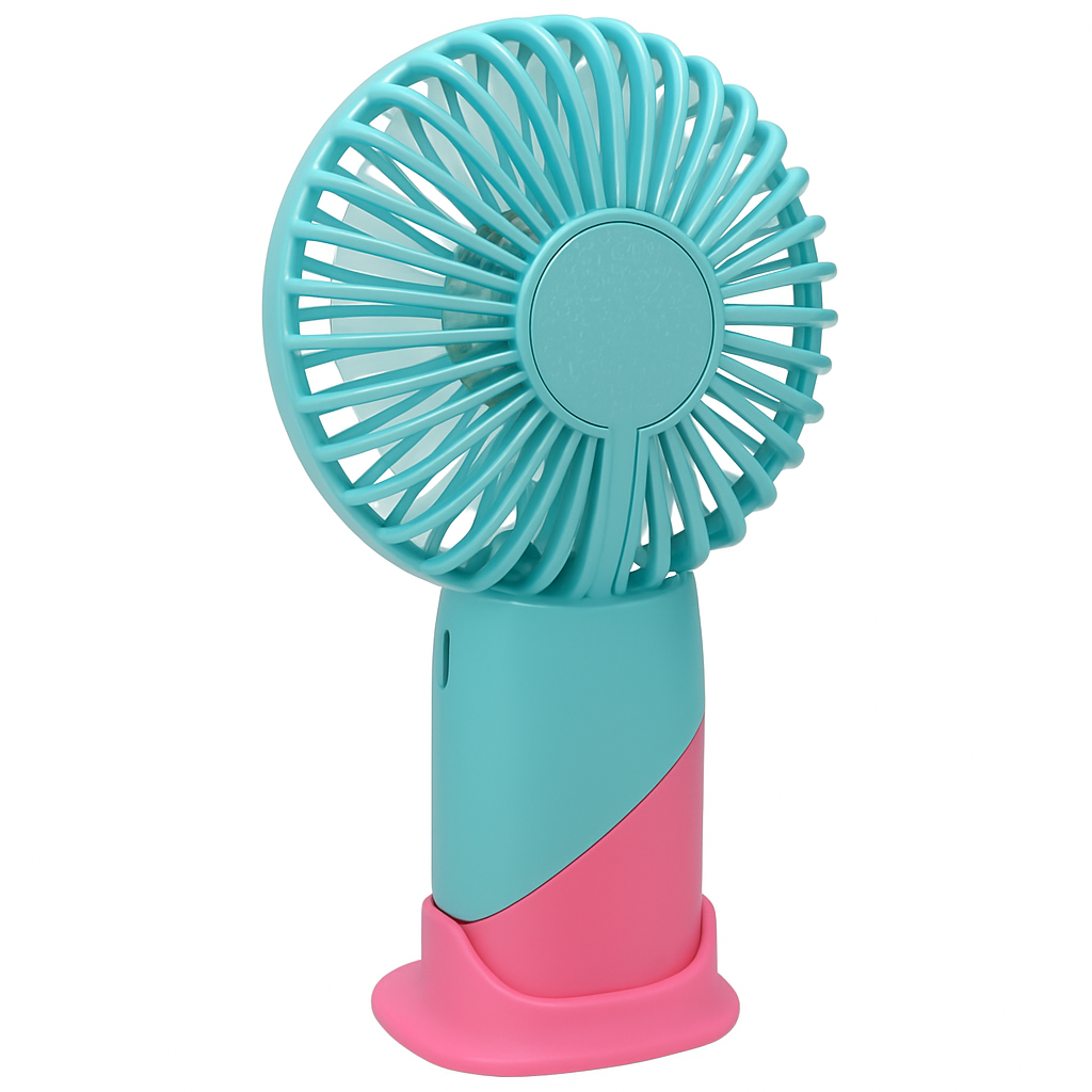 ColorTwist™ Mini Ventilator – 3-Geschwindigkeit Wiederaufladbarer Tragbarer Ventilator | Brehn