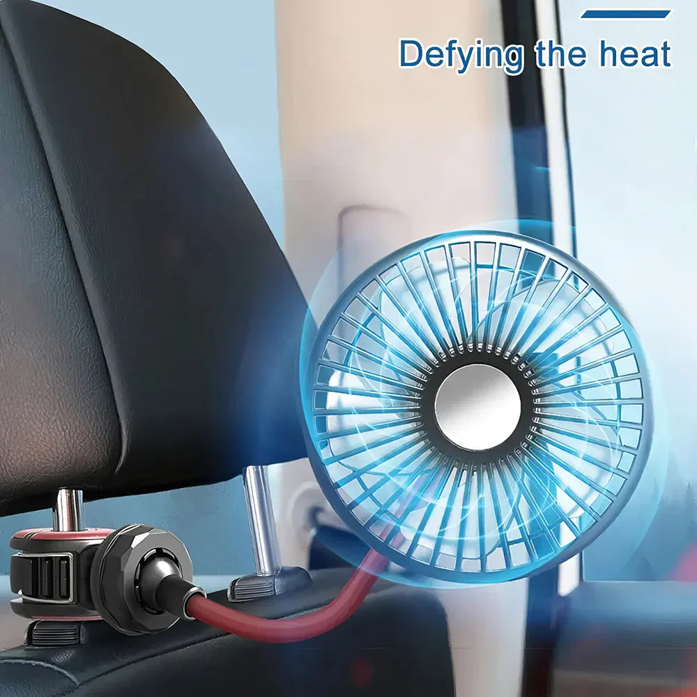 Multidirektionaler Auto Rücksitz Ventilator | Brehn