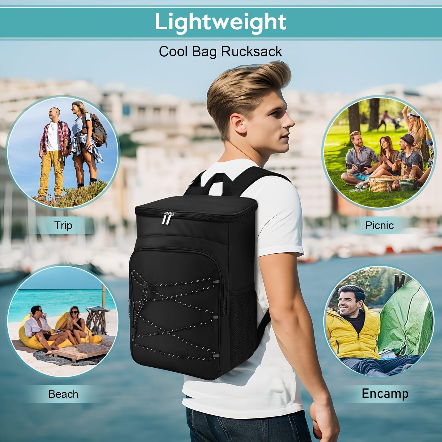Isolierter Lunch Rucksack 30L | Brehn