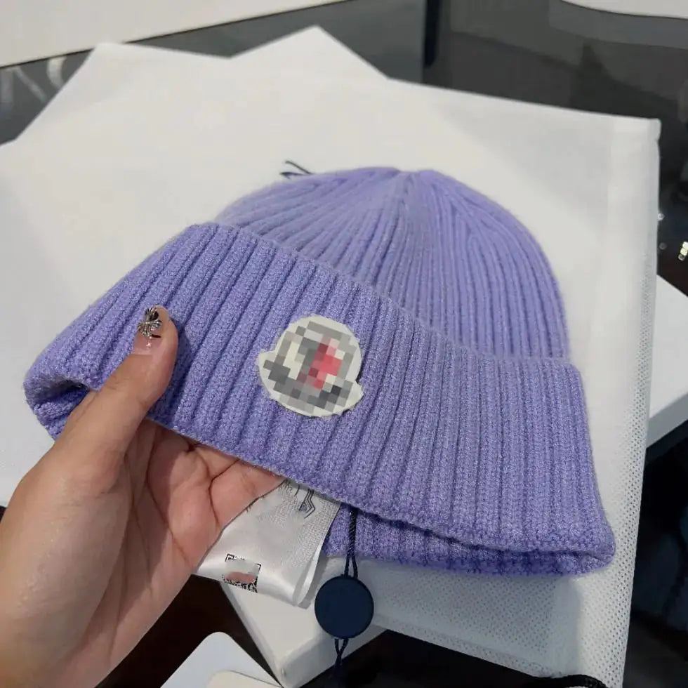 BowLift Designer Knit Beanie | Warm Ribbed Knit Hat for Men and Women | Luxury Winter Style