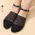 Brehn | Elegante Perlen Spitzen Socken