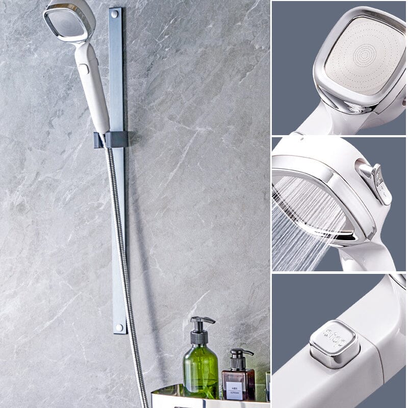 4-Modus Handheld Druckdusche Kopf mit Pause Schalter | Brehn