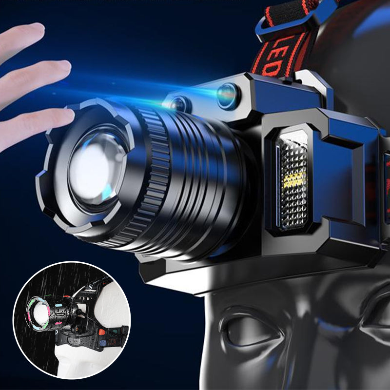 Brehn | USB aufladbare wasserdichte LED Stirnlampe