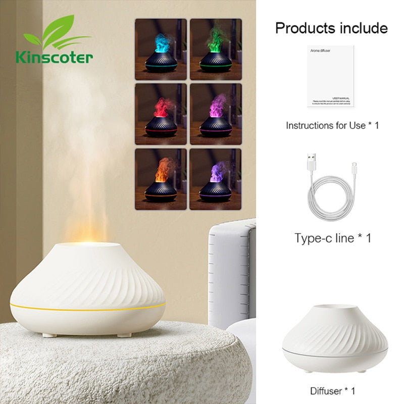 Brehn | Luminous Volcano USB Luftbefeuchter Lampe