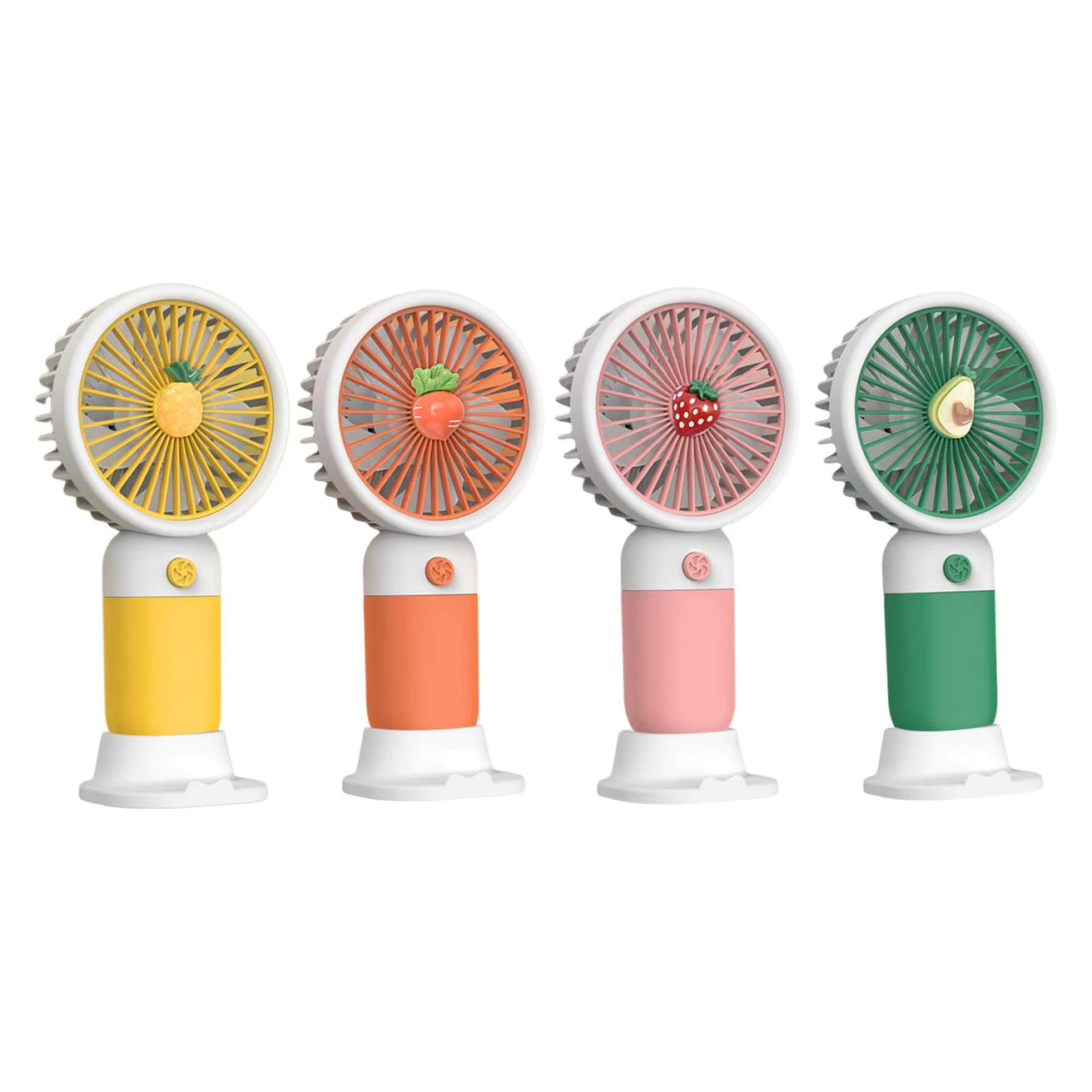 MTech Tragbarer Handventilator – Starker Wind, Geräuschlos, Wiederaufladbarer Mini-Ventilator mit Basis | Brehn
