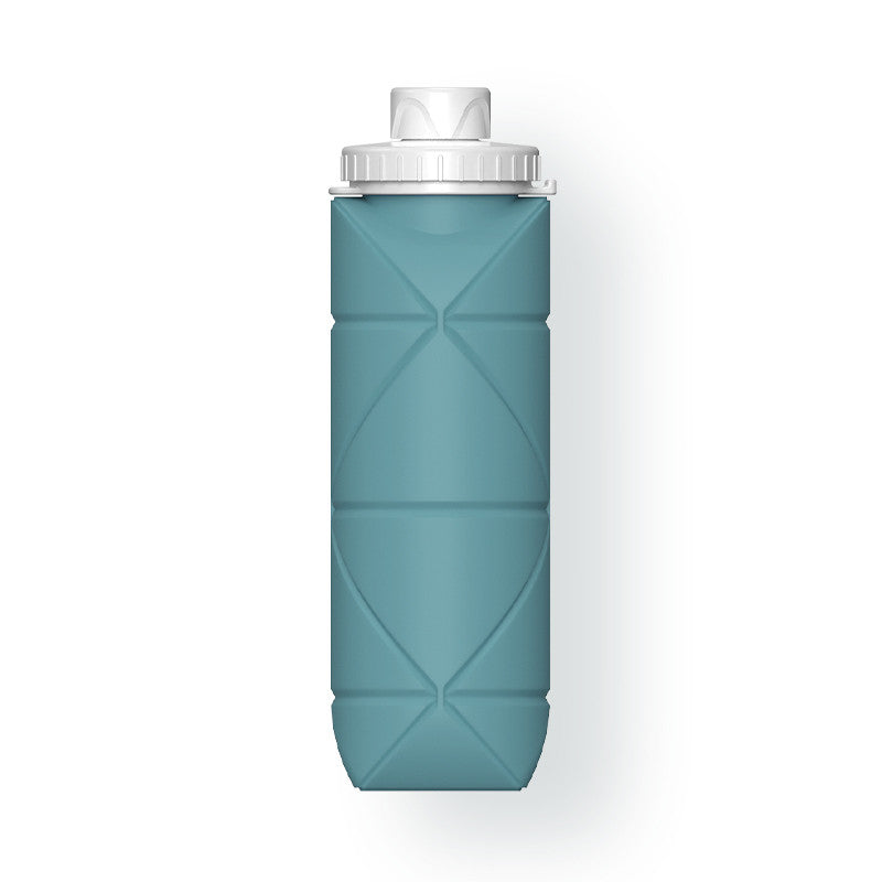 Brehn | Zusammenklappbare Silikon-Wasserflasche, für Sport, Camping, Reisen
