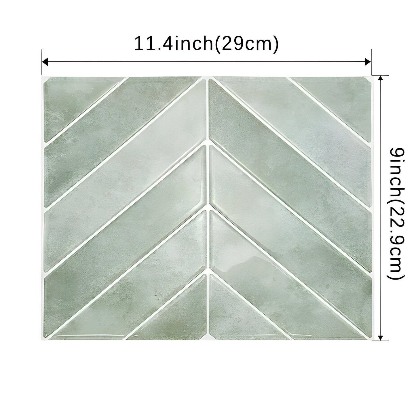 Brehn | Wandzauber 3D Wandfliesen Selbstklebend | Ohne Bohren & Wasserfest | Modernes Design