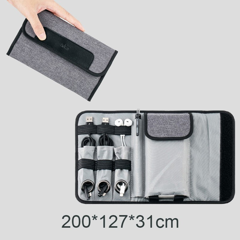 Brehn | Tragbare Reise-Elektronik-Organizer für Ihre Kabel & Schnüre