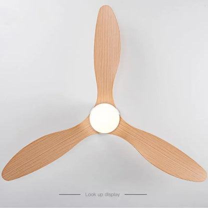 42/52 Zoll Deckenventilatoren mit LED-Lichtern - 3 Farben, 6 Geschwindigkeiten DC-Motor, Fernbedienung, niedrige Boden-Decorative Ventilatoren mit Beleuchtung | Brehn