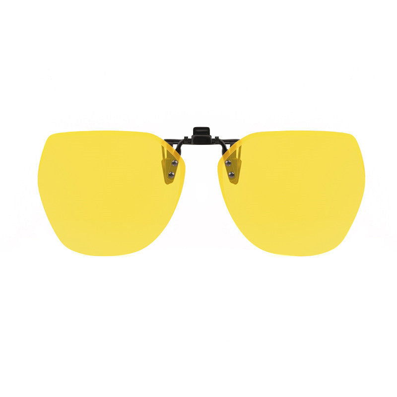 Brehn | Clip-on randlose polarisierte Sonnenbrillen, mit Blendfreiheit und hochklappbarem Design, für Outdoor/Fahren