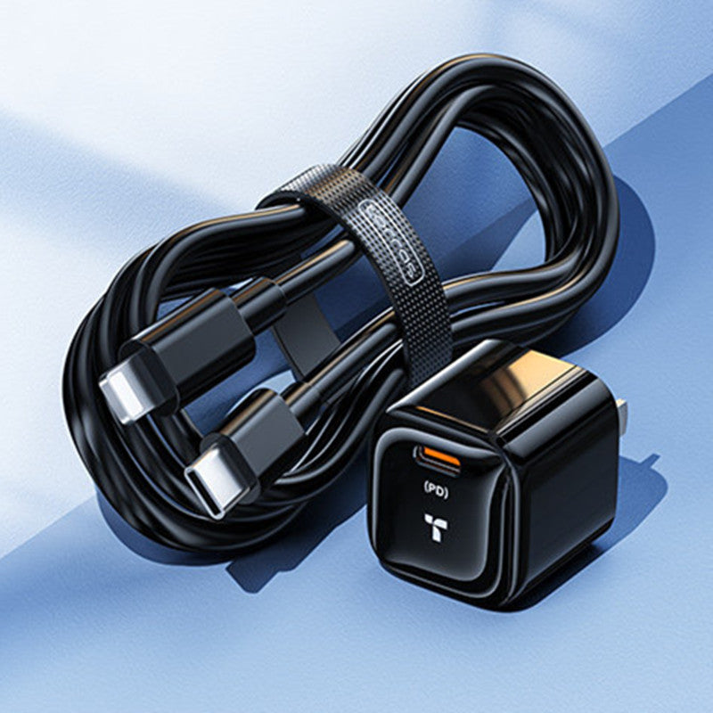 Brehn | Tragbares USB-C PD Wandladegerät, mit Schnellladechip, für Telefon, Tablet, Ohrhörer & mehr