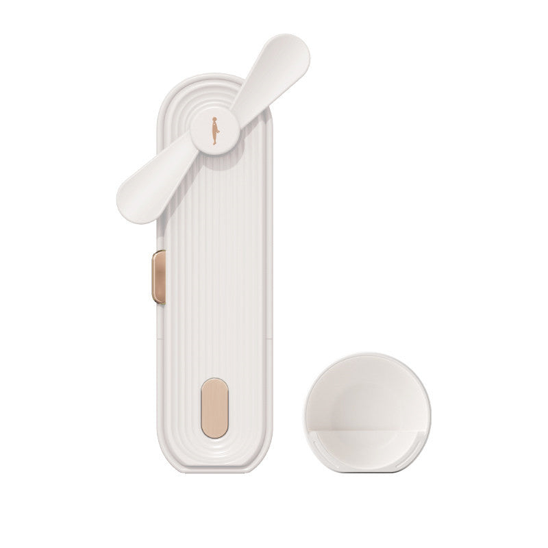 Brehn | Tragbarer wiederaufladbarer Handventilator, mit zwei Windgeschwindigkeiten & Powerbank