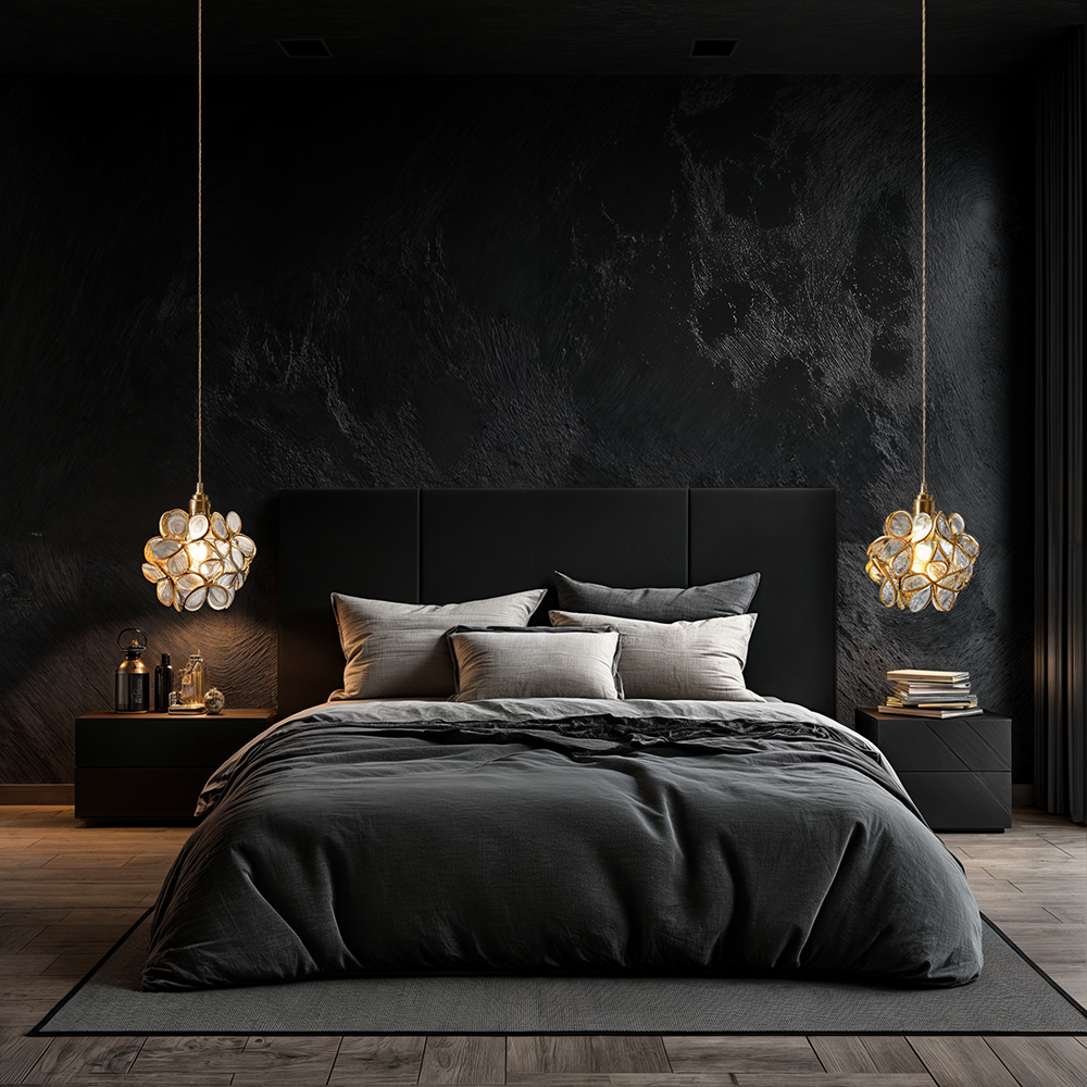 Brehn | Moderne Blumenform Glas LED Pendelleuchte