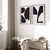 Nordic Minimalist Abstrakt Beige Schwarz Form &amp; Linie Wandkunst Fine Art Leinwanddrucke Bilder für modernes Wohnzimmer Schlafzimmer Kunstdekoration | Brehn