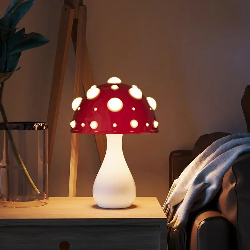 Dreifarbiges Pilz Warmlicht Atmosphärenlampe | Brehn