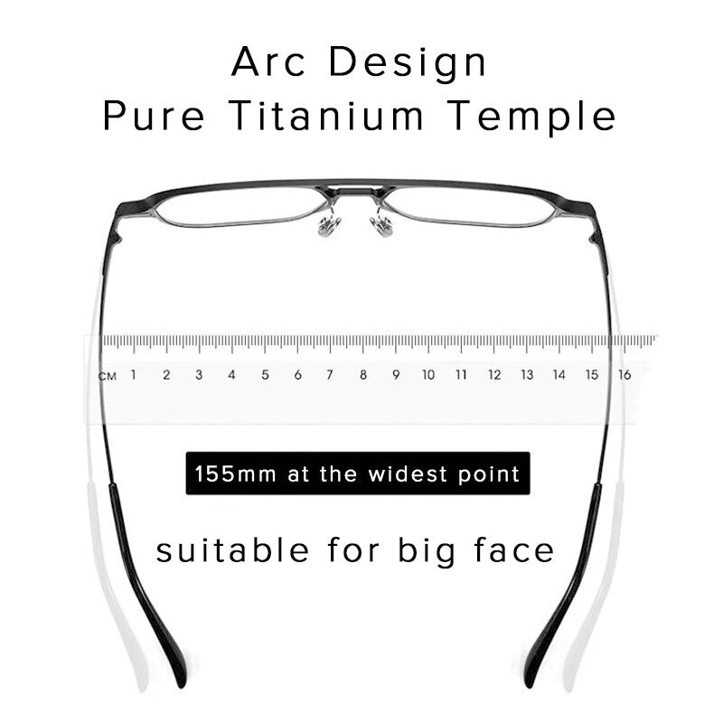 Brehn | Pure Titanium Magnet Clip-On Brille