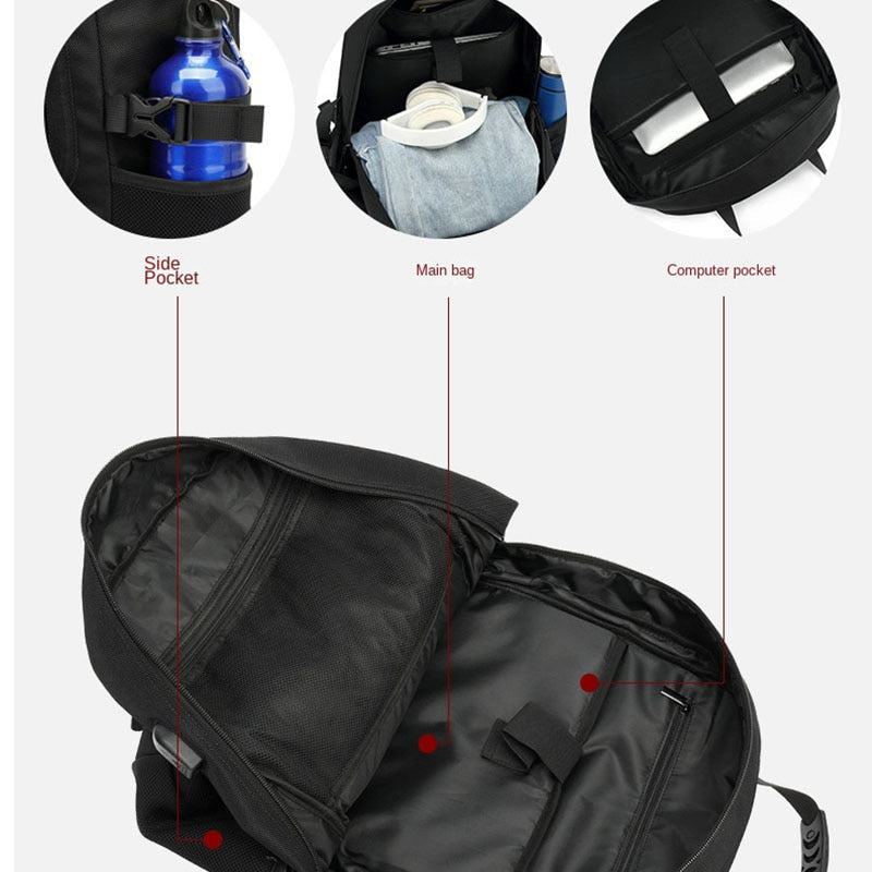 VIvolux | Große Kapazität Atmungsaktiver Ultimativer Reise Nomaden Rucksack