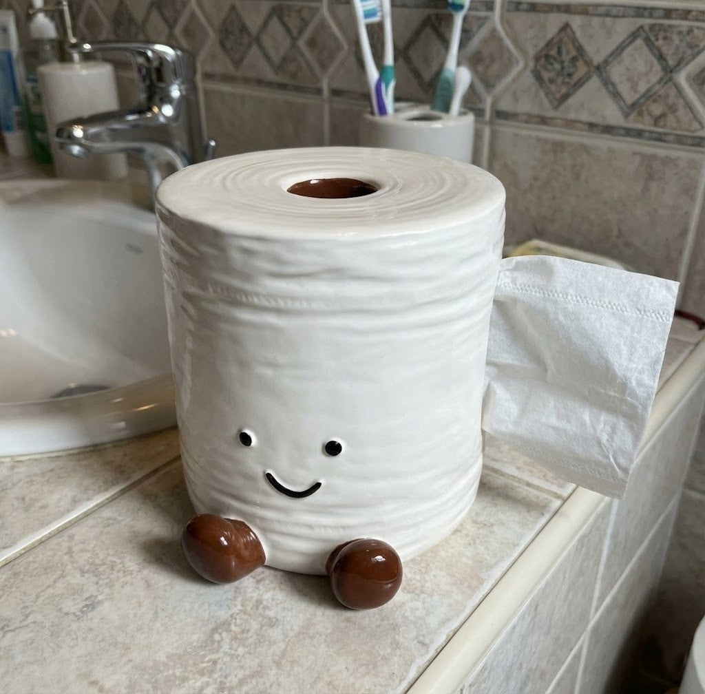 Smiley Toilettenpapier Tissue Box | Brehn