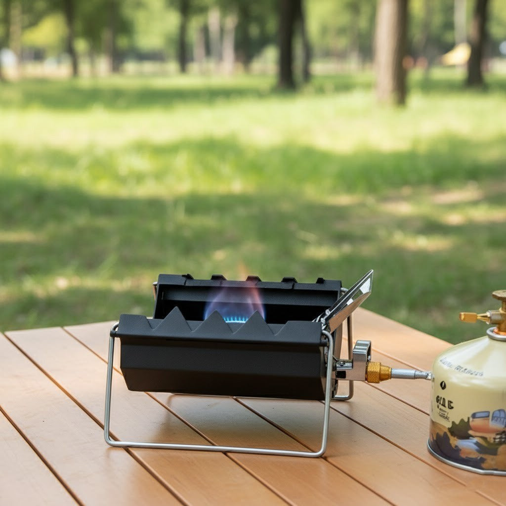 Quick-Fold Camping Gas Stove | Brehn