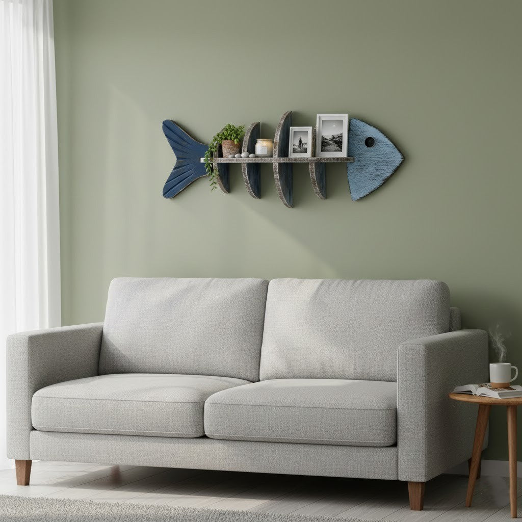 Brehn | Nordic Fish Holzregal