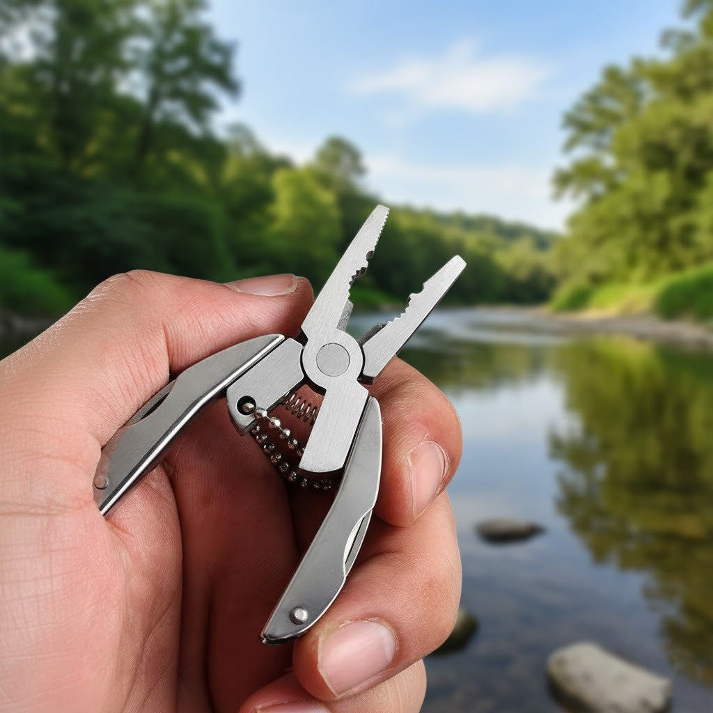 Brehn | Edelstahl Edge EDC Multi-Tool Notfall Schlüsselanhänger