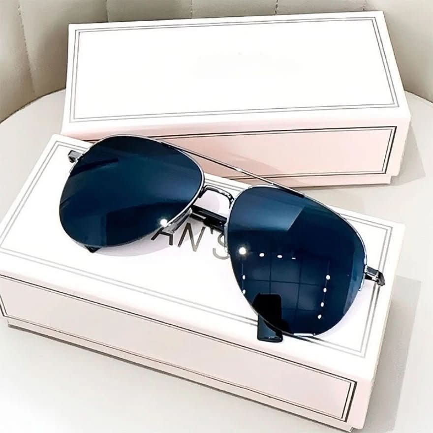 Pilotensonnenbrille für Herren mit Farbverlauf und UV400-Schutz