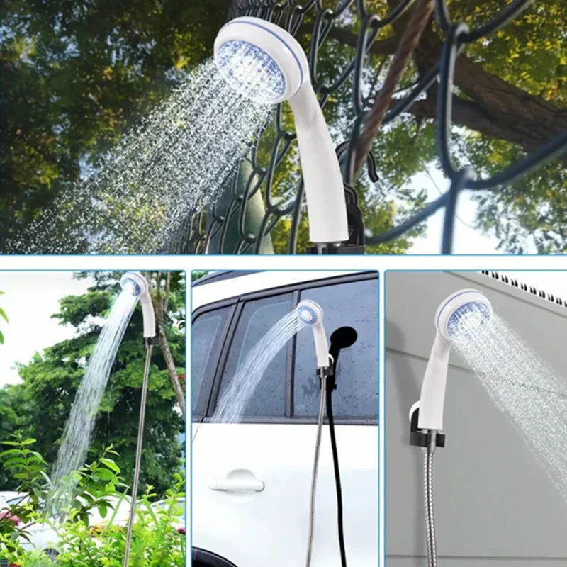 Brehn | AquaLux Luxus Tragbare Dusche | Premium-Duscherlebnis überall