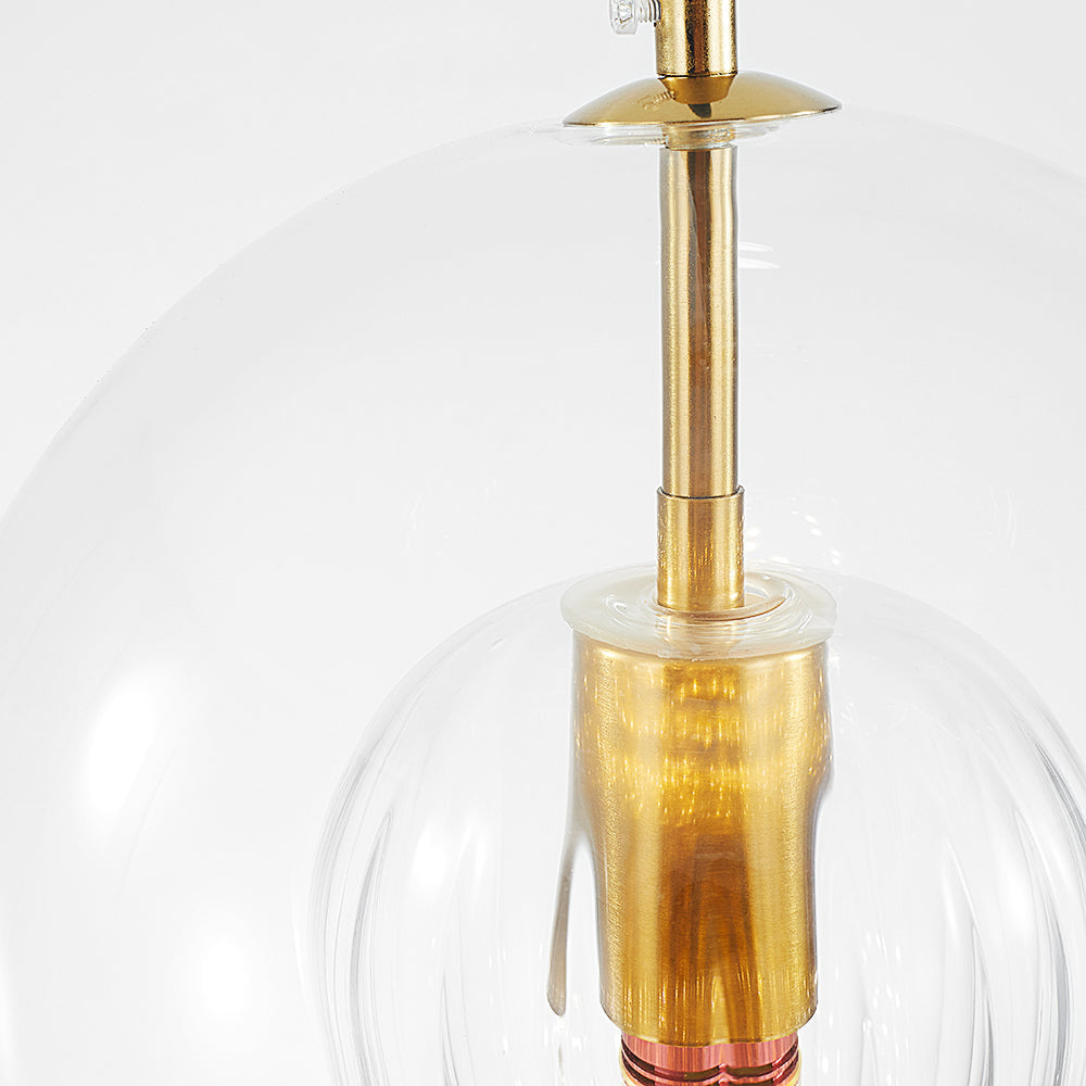 Brehn | AmberGlow Pendelleuchte - Luxus Pendelleuchte für eine gemütliche Atmosphäre