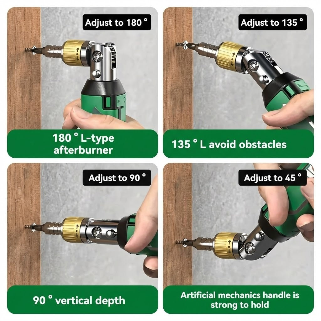 14in1 Multi-Winkel Ratschen-Schraubendreher-Set