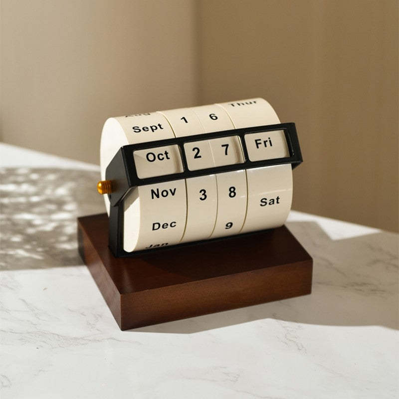 Brehn | Kreativer Rotierender Dekorativer Ewiger Kalender