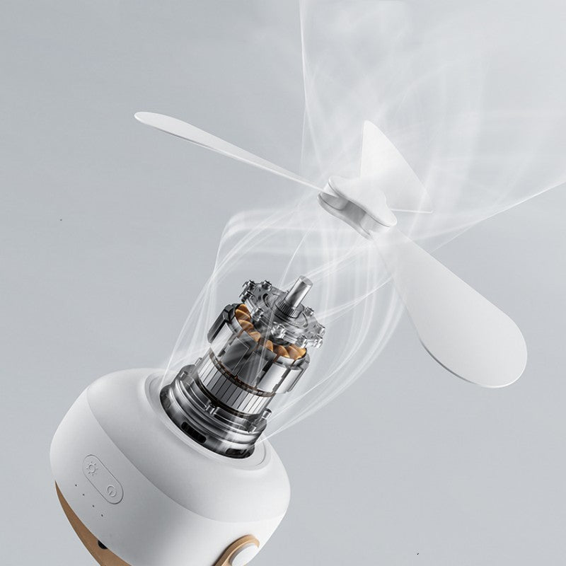 Multifunktionaler tragbarer leiser elektrischer Ventilator Licht | Brehn