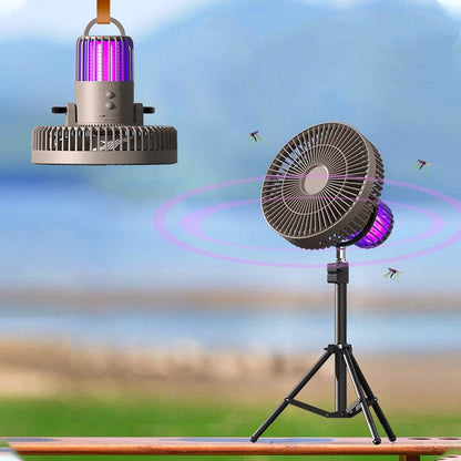 Outdoor 4-in-1 Mückenabwehr Powerbank Nachtlicht Ventilator | Brehn