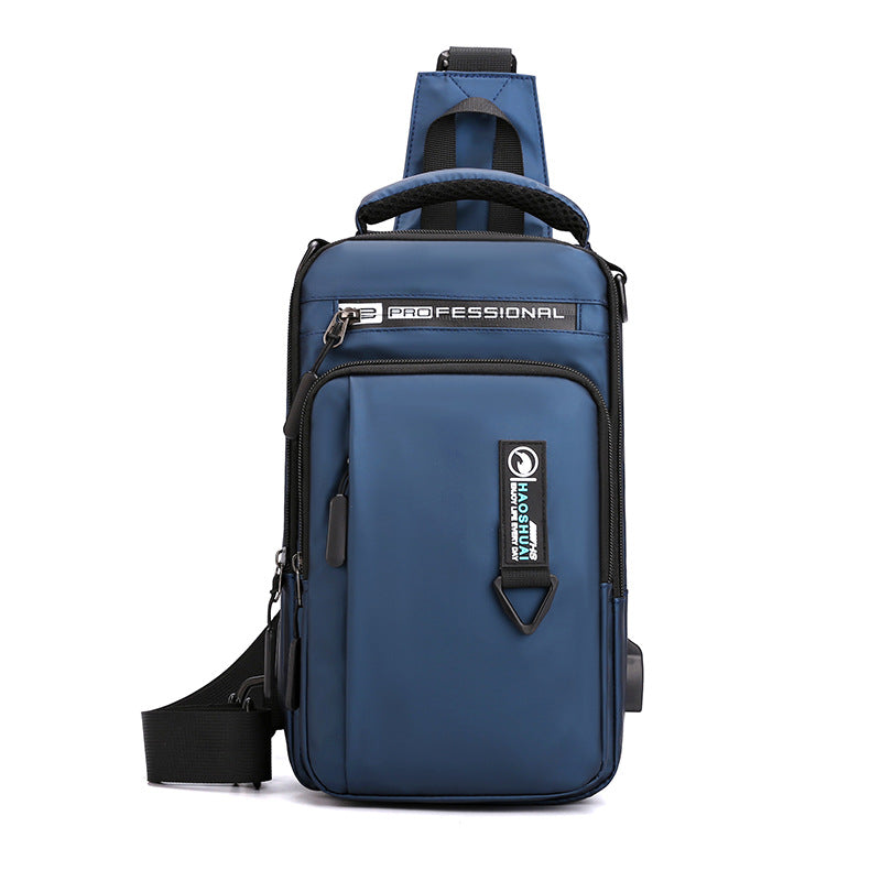 Brehn | Herren Multifunktionale Freizeit Ein-Schulter Brusttasche