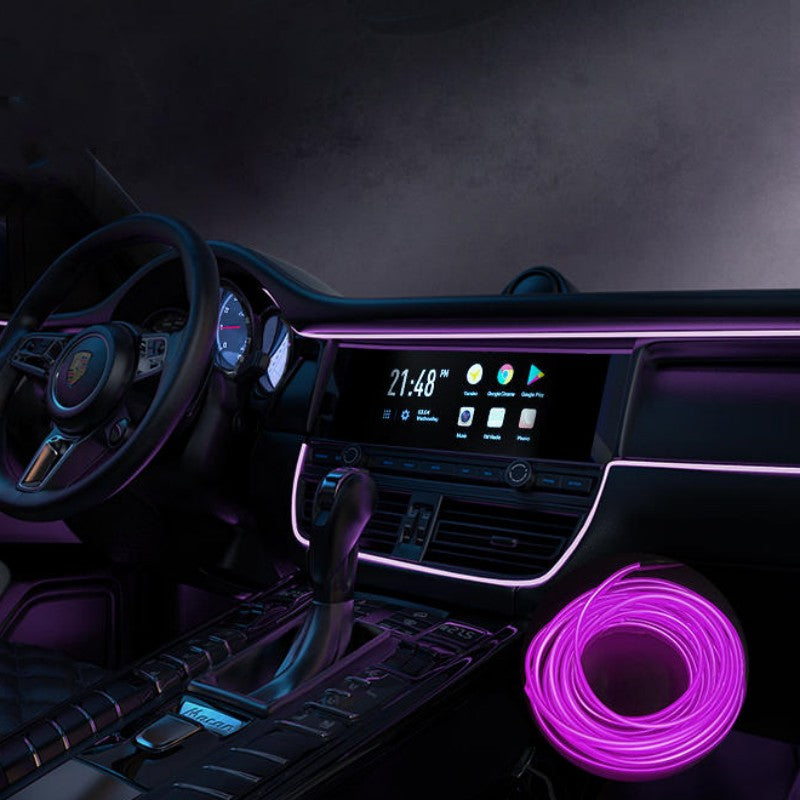 Brehn | USB Innenraum Ambientebeleuchtung Streifen für Autos