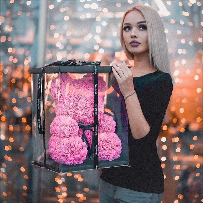 Brehn | Rose Teddybär für den Valentinstag