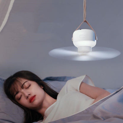 Multifunktionaler tragbarer leiser elektrischer Ventilator Licht | Brehn
