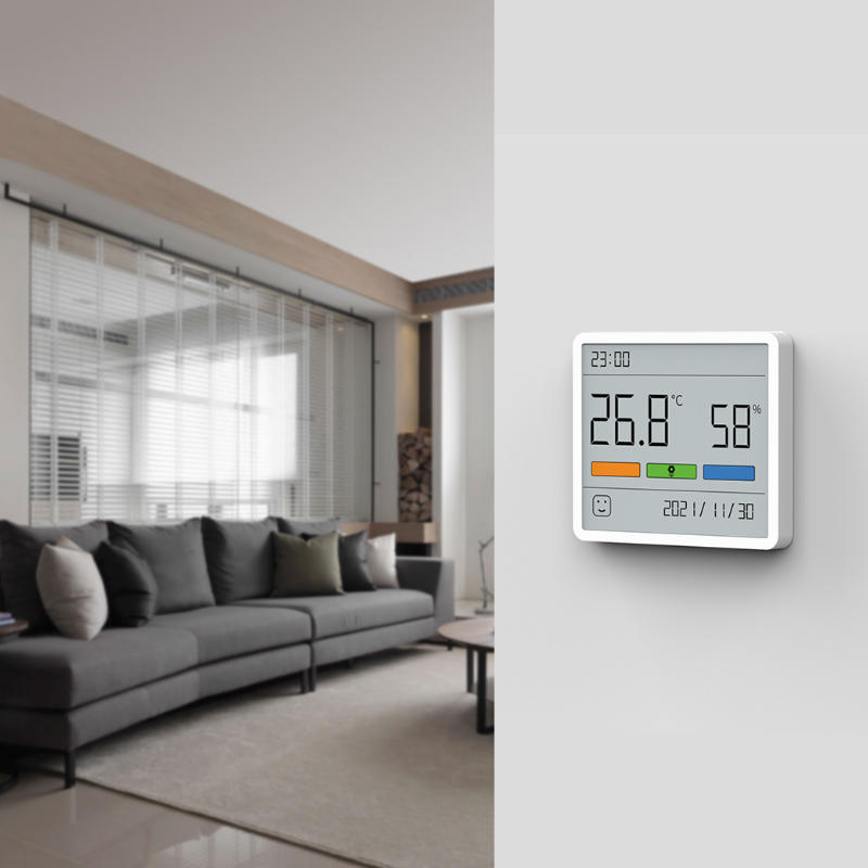 Brehn | Innen Hochpräzisions-Elektronische Uhr Temperatur Hygrometer