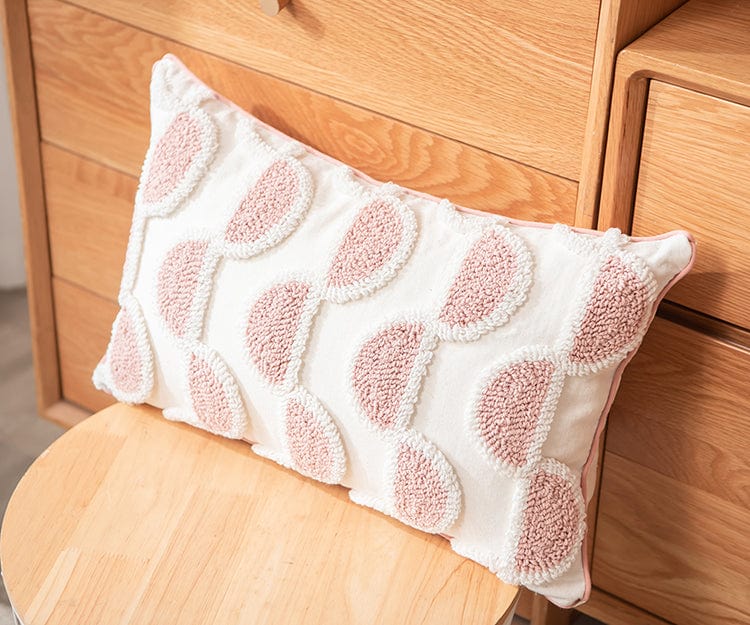 Abstrakte Loop-Tufted Kissen | Brehn