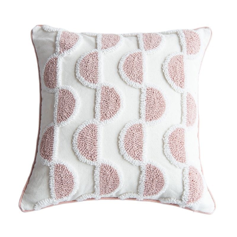 Abstrakte Loop-Tufted Kissen | Brehn