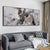 Abstrakte Graue Goldene Flüssigmarmor Druck Wandkunst Fine Art Leinwanddrucke Breitformatbilder Für Über Dem Sofa Kunst Für Über Dem Bett