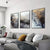 Abstrakte graue goldene marmorierte Wandkunst Fine Art Leinwanddrucke Poster Bilder für moderne Apartment Wohnzimmer Kunst Dekoration