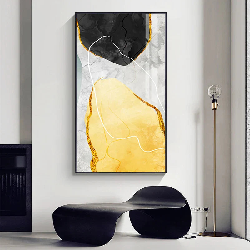 Abstract Zen Kiesel Wandkunst Feine Kunst Leinwanddrucke Nordic Geomorphe Bilder Für Wohnzimmer Schlafzimmer Eingangsbereich Kunst Dekor