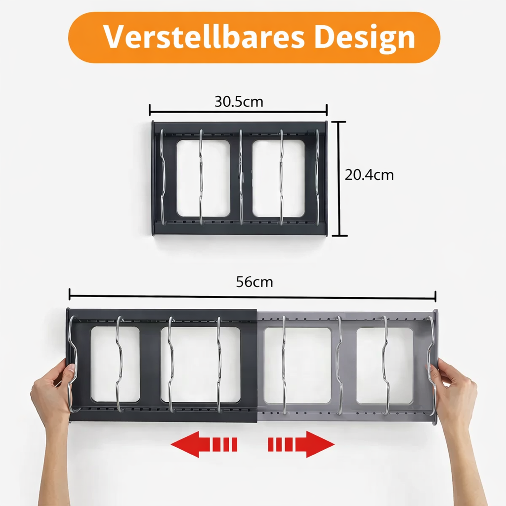KitchenClarity — Endlich mühelos perfekte Ordnung für Ihre Lieblingspfannen und mehr! | Brehn